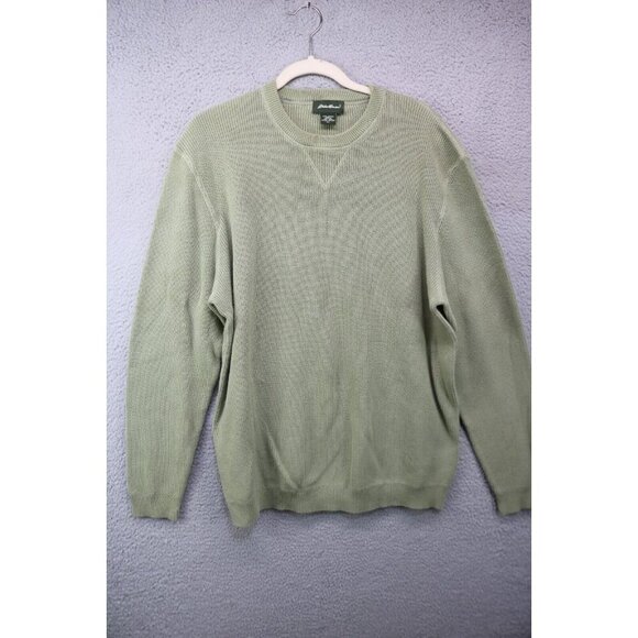 Eddie Bauer's Men's Cotton Sweater-Size XL - Picture 1 of 9